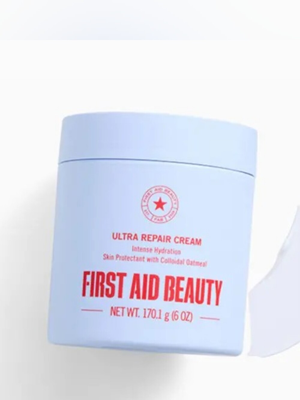 NEW FIRST AID BEAUTY Ultra Repair Cream Full Size (6 oz)